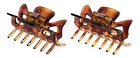 Avalea Nypa brun 3,5 cm