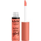 NYX Professional Makeup Butter Gloss Bling 02 Dripped Out läppglans