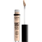 NYX Professional Makeup Can't Stop Won't Stop Concealer Light Ivory 4