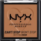 NYX Professional Makeup Can’t Stop Won’t Stop Mattifying Powder Mocha 8