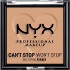 NYX Professional Makeup Can’t Stop Won’t Stop Mattifying Powder Tan 6
