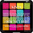 NYX Professional Makeup Ultimate Color Palette 16-Pan I Know thats Bright 04W