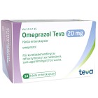 Omeprazol Teva, enterokapsel, hård 20 mg 14 st