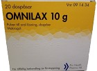 Omnilax, pulver till oral lösning i dospåse 10 g 20 st
