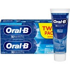 Oral-B 3D White Arctic Fresh tandkräm 2 x 75 ml