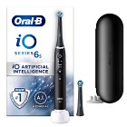 Oral-B iO 6S Svart eltandborste med extra tandborsthuvud