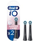 Oral-B iO Gentle Care Svarta borsthuvuden 2 st