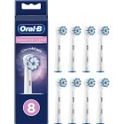 Oral-B Sensitive Clean borsthuvuden, 8-pack