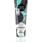 Organic Shop Toothpaste Mint & Charcoal 100 g