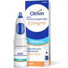 Otrivin utan konserveringsmedel, nässpray, lösning 0,5 mg/ml 10 ml