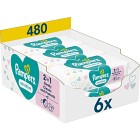 Pampers Sensitive Våtservetter 6-pack Storpack