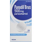 Panodil Brus 500 mg 20 brustabletter