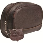 Parker Shaving Leather Travel/Dopp Kit Small
