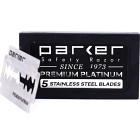 Parker Shaving Premium Platinum Double Edge Blades 5 st