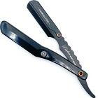 Parker Shaving SRBBA Black ABS Handle Clip Type Black Blade Holder Barber/Straight Razor