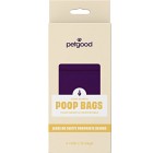 Petgood Hundbajspåsar med handtag 4 x 15 st