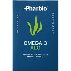 Pharbio Omega-3 Alg 30 kapslar