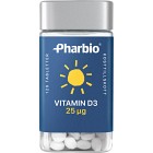 Pharbio Vitamin D3 25 µg 120 tabletter