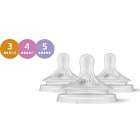 Philips Avent Flasknipplar Natural Response, Mix & Match Pack, 3 st