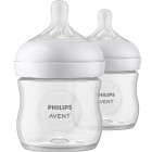 Philips Avent Nappflaska Natural Response, 2 flaskor, 125 ml, 0m+