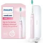 Philips Sonicare eltandborste 3100 Series inkl resefodral, rosa