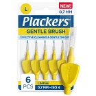 Plackers Gentle Brush 0,7 mm 6 st