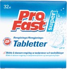 Profast Rengöringstabletter 32 st