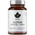 Pureness Saltsyra Betain HCL + Pepsin 60 kapslar