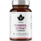 Pureness Tranbärsextrakt + D-mannose 60 kapslar
