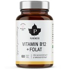 Pureness Vitamin B12 + Folat 60 sugtabletter