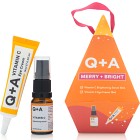 Q+A Merry + Bright Gift Set 25 ml