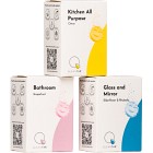 Qleantab Kök, Badrum och Glas & speglar refill 9 tabletter