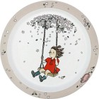 Rätt Start Lotta på Bråkmakargatan Flat tallrik med kant