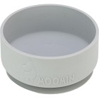 Rätt Start Mumin Silikon Skål med Sugkopp Easy Grey