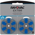 Rayovac EXTRA 675 BLÅ 12 st