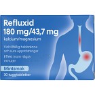 Refluxid, tuggtablett 180 mg/43,7 mg 30 st