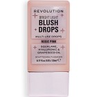 Revolution Makeup Bright Light Blush Drops Pink Rosie 23 ml