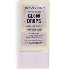 Revolution Makeup Bright Light Glow Drops Golden Star Dew 23 ml