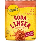 Risenta Linser Röda 500 g