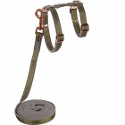 Rogz UrbanCat sele med koppel Olivgrön 11 mm, 24-40cm