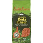 Saltå Kvarn Ekologiska Röda linser 500 g