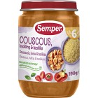 Semper Couscous med kyckling & basilika 6M 190 g