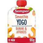 Semper Smoothie Yogo Banan och Aprikos 6M 90 g