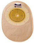 SenSura 1-dels Konvex Light sluten häftpåse Midi beige hål 25 mm 10 st