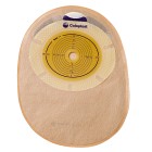 SenSura 1-dels sluten häftpåse Midi beige, hål 35 mm 30 st