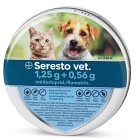 Seresto vet. för katt och hund upp till 8 kg, halsband 1,25 g + 0,56 g 1 st