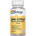 Solaray Zink Citrat 60 kapslar