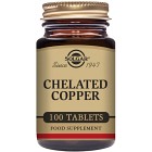Solgar Chelated Copper 100 tabletter