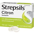Strepsils Citron, sugtablett 24 st