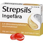 Strepsils Ingefära, sugtablett 24 st